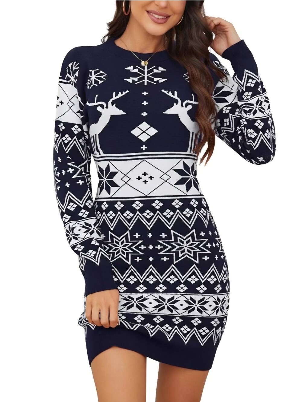 Christmas Sweater Dress